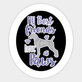 Weimaraner Sticker